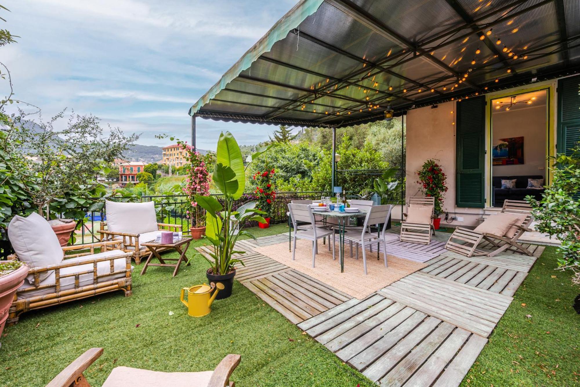 Terrazza Portofino Splendido Appartamento Con Piscina Idromassaggio - Parcheggio Gratis Santa Margherita Ligure Exterior photo