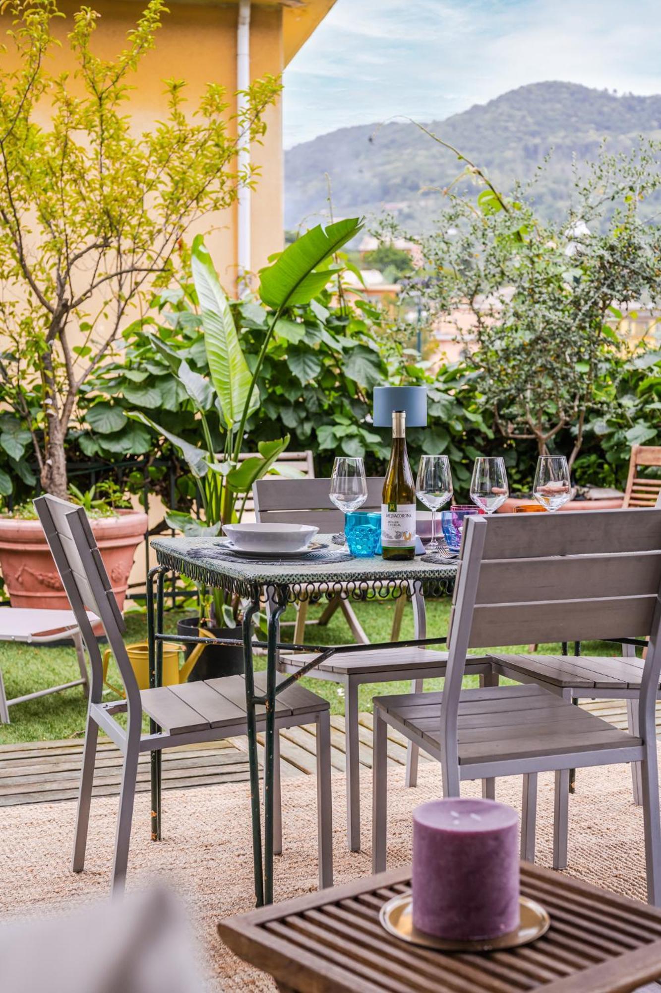 Terrazza Portofino Splendido Appartamento Con Piscina Idromassaggio - Parcheggio Gratis Santa Margherita Ligure Exterior photo